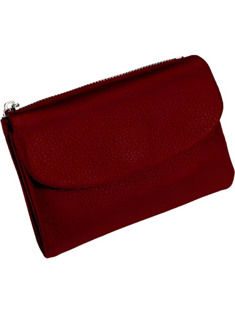 Unisex Genuine Leather Wallet - Compact Coin & Card Holder Clutch, 5.3in